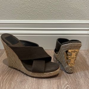 Tory Burch Wedge Sandals